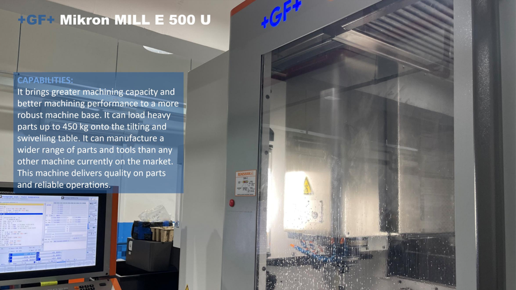 GF Mikron MILL E 500 U